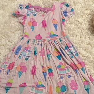 Little Sleepies Ice Cream Print Dress